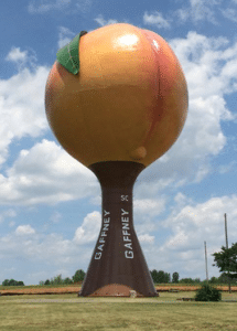 The Gaffney Peachoid