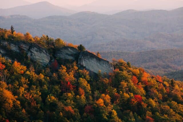 Fall Foliage in the Blue Ridge