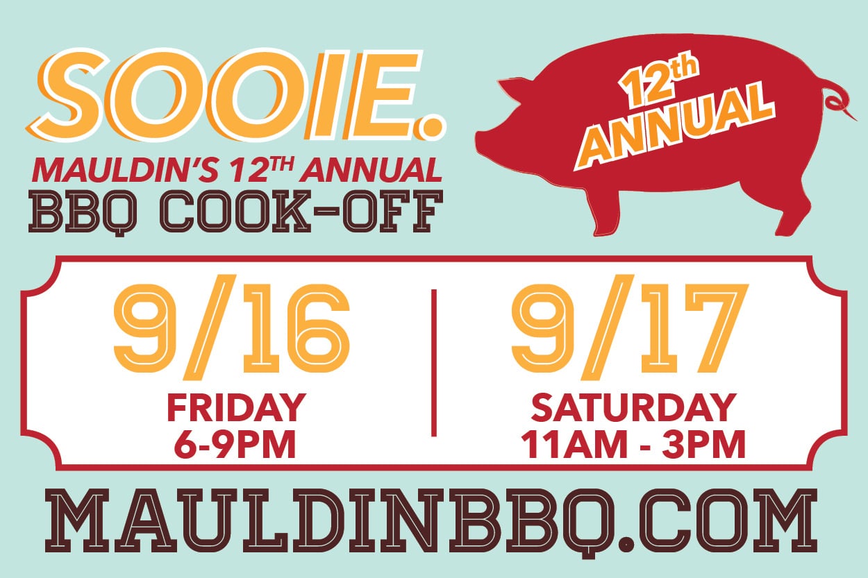 SOOIE Mauldin BBQ CookOff Upcountry South Carolina