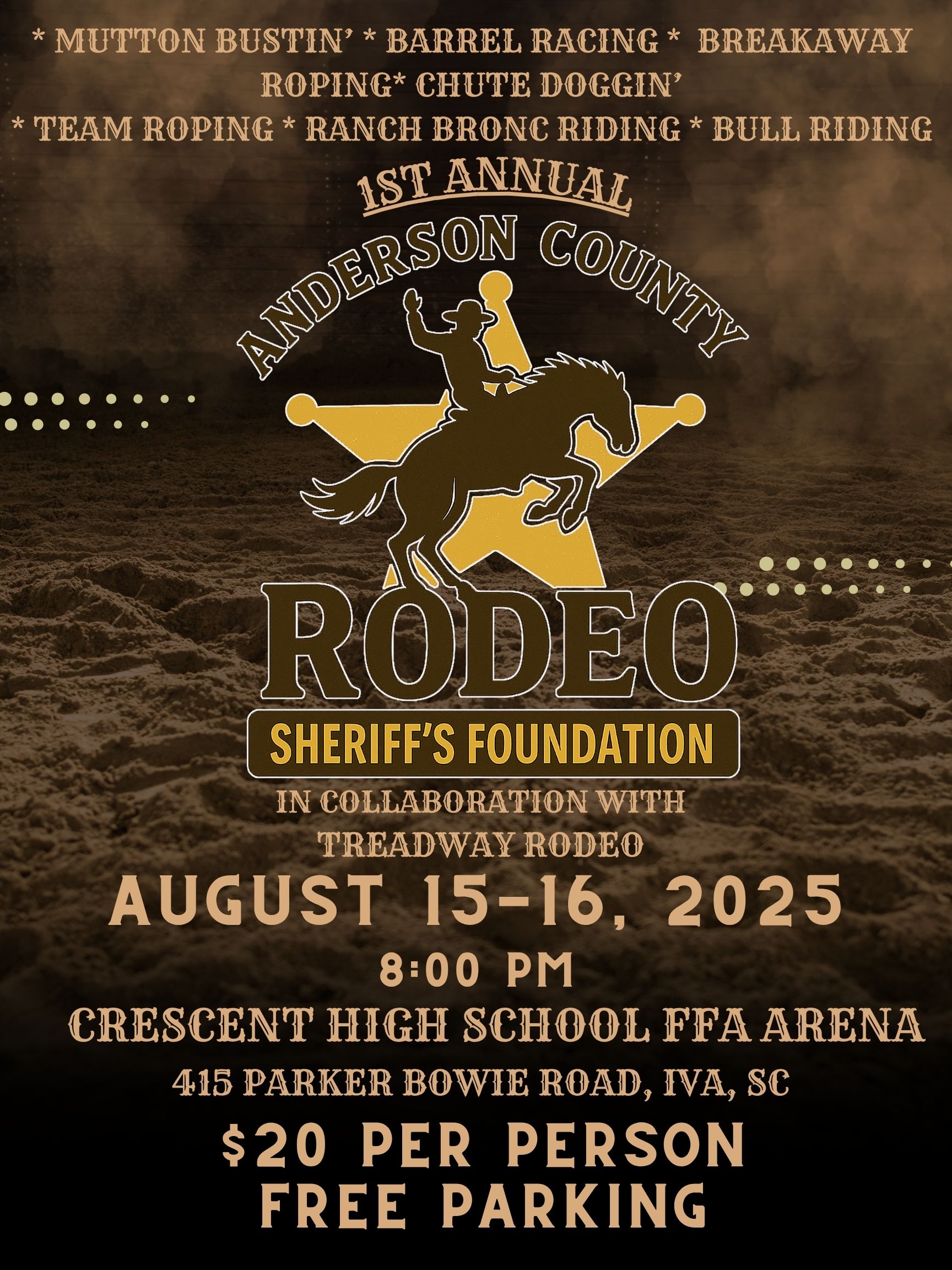 Pickens Sc Rodeo Anderson County Rodeo - Upcountry South Carolina